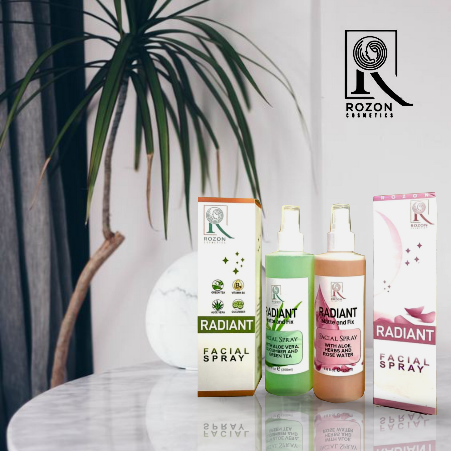 Radiant setting spray/Facial Mist