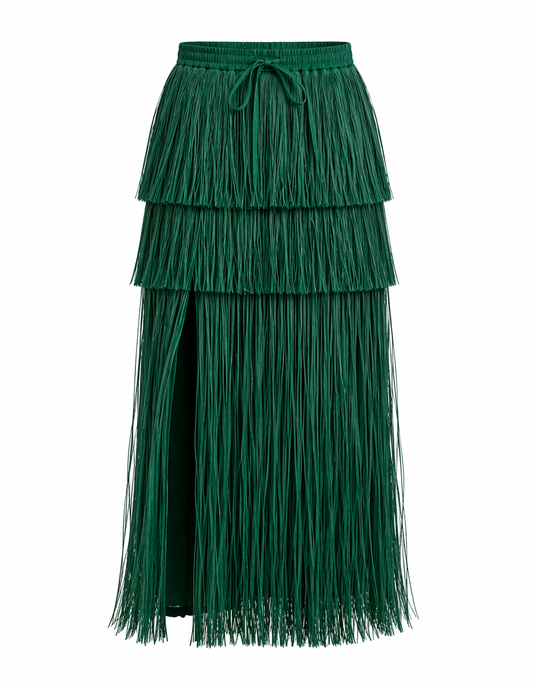 Chi Rafia Skirt