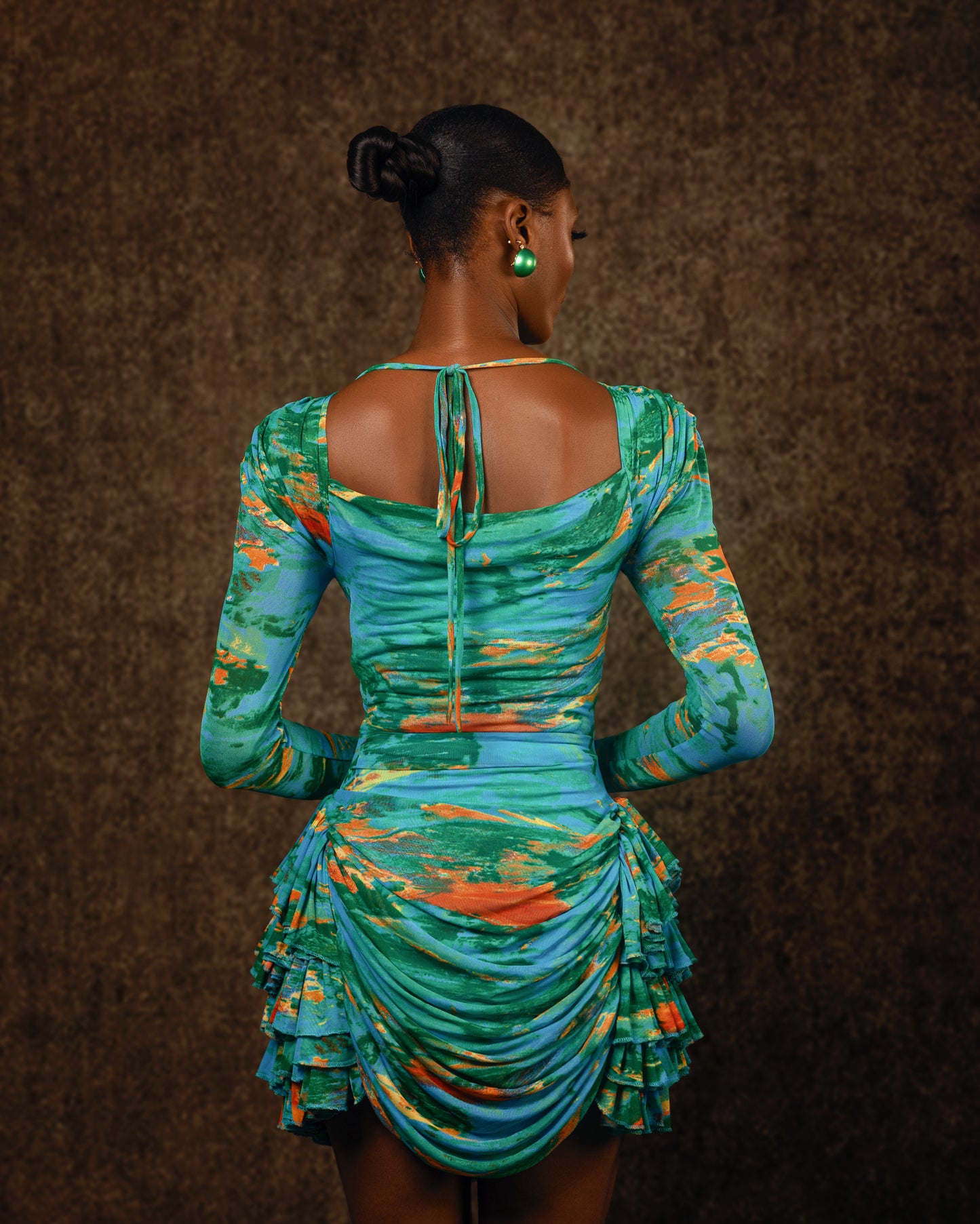 Torquoise Mini Dress