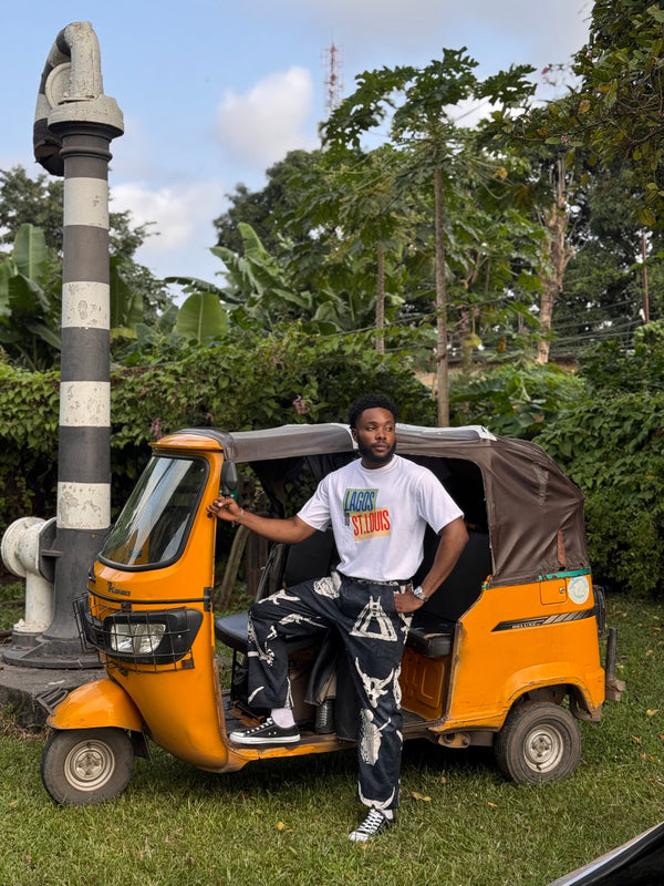 Adire Pants by Kola Kuddus