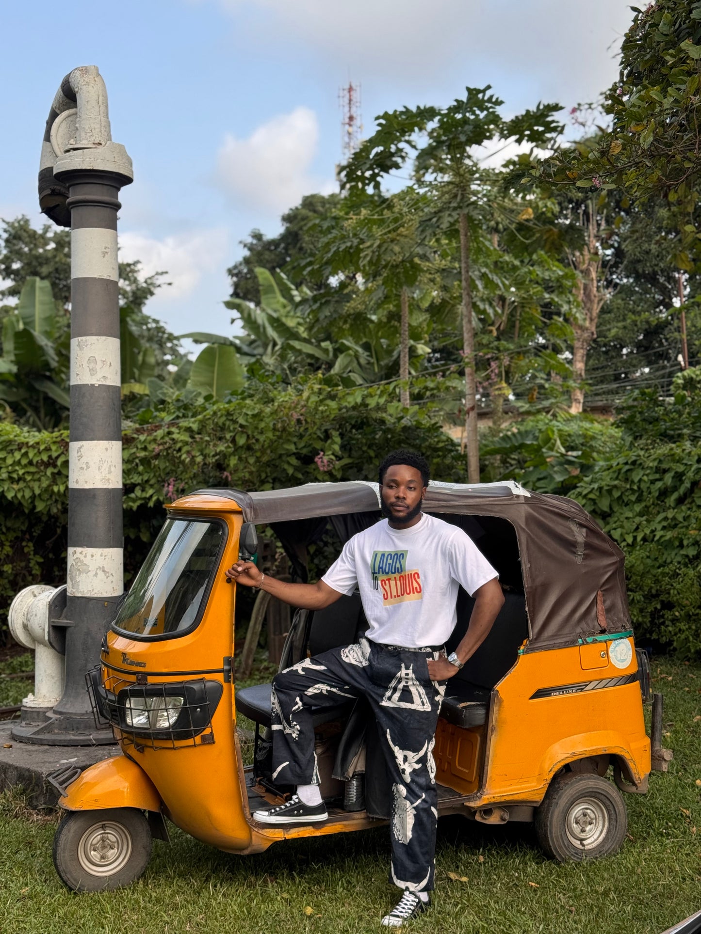 Adire Pants by Kola Kuddus