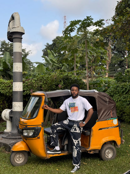 Adire Pants by Kola Kuddus