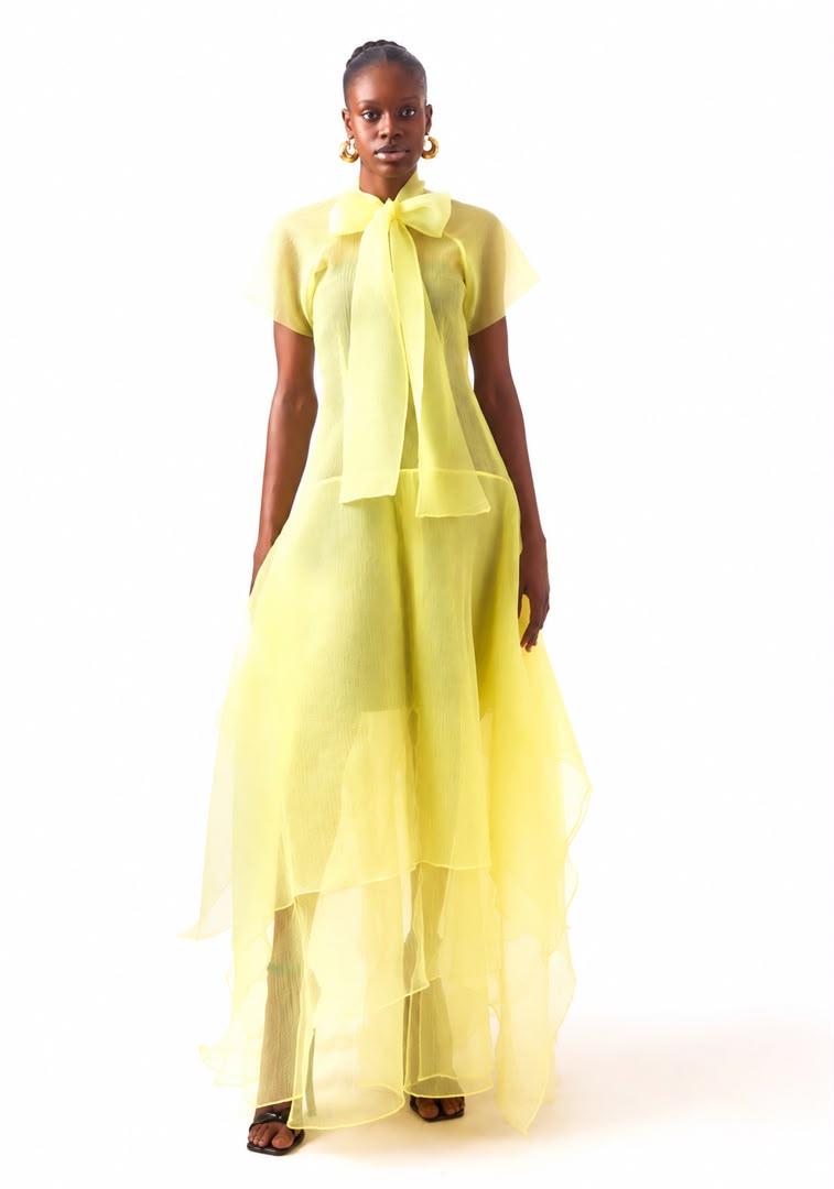 Bow Dress Sleeved