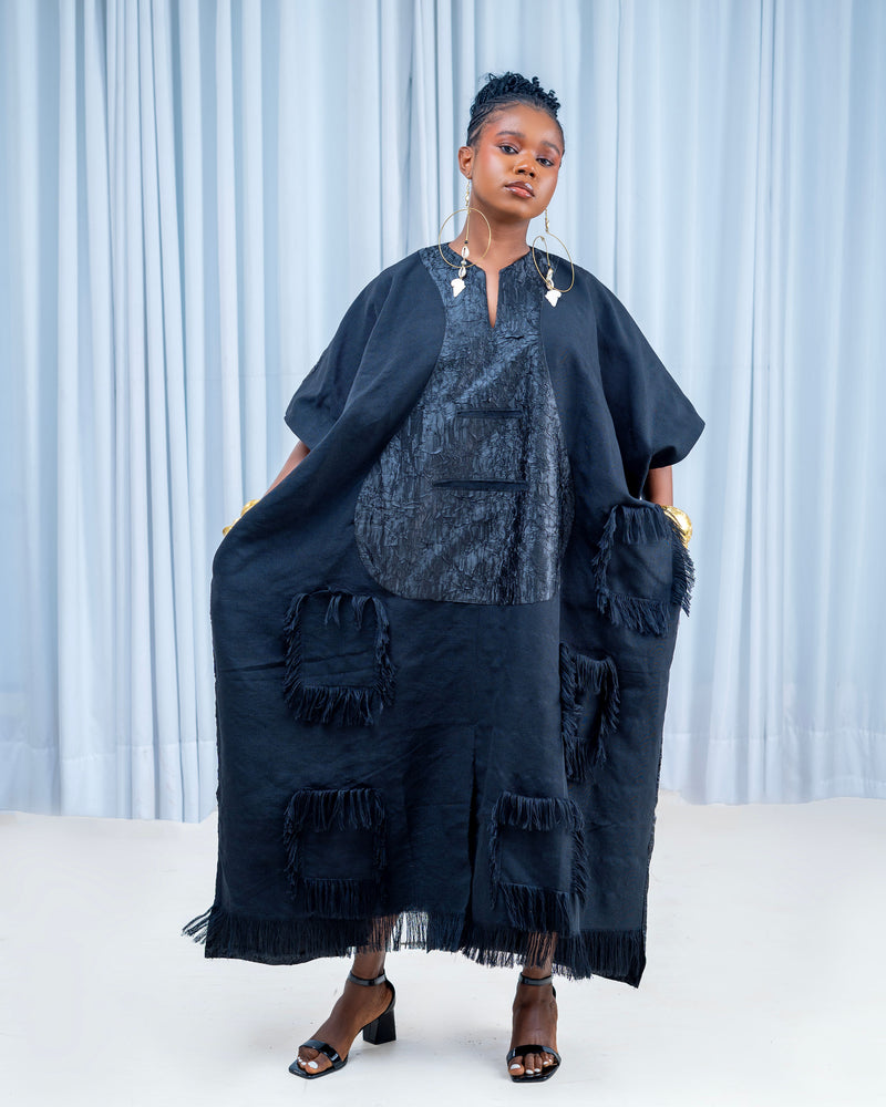 Patch Pocket Kaftan by Sista by Eyoro