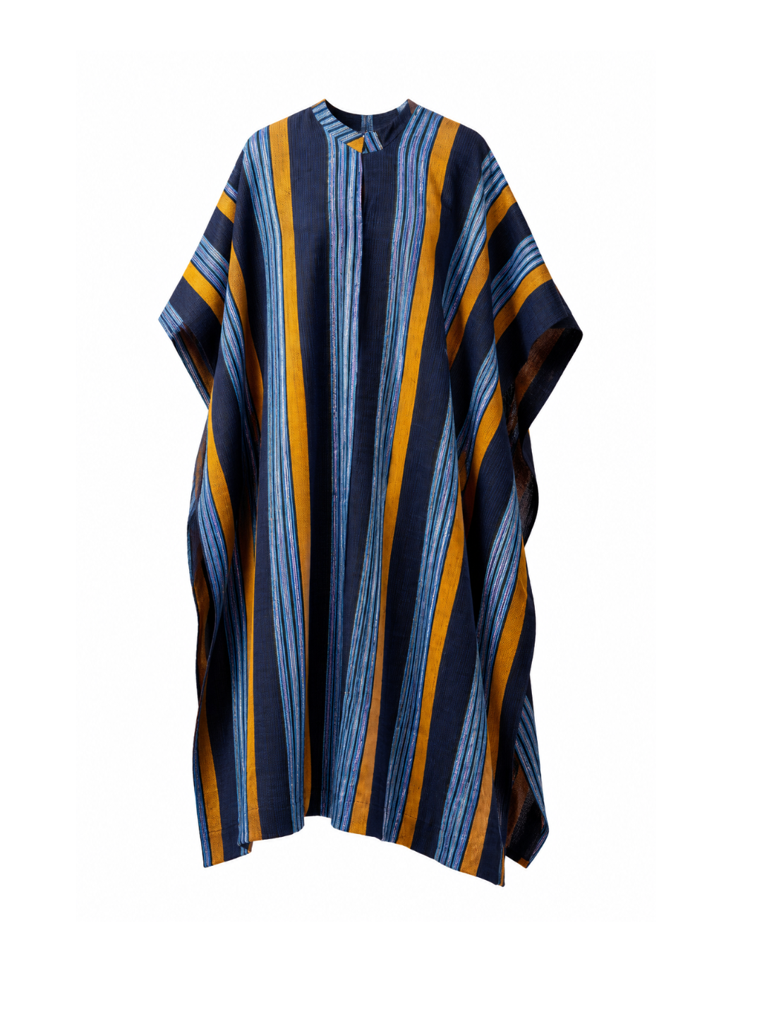 Aso Oke Kimono-Blue