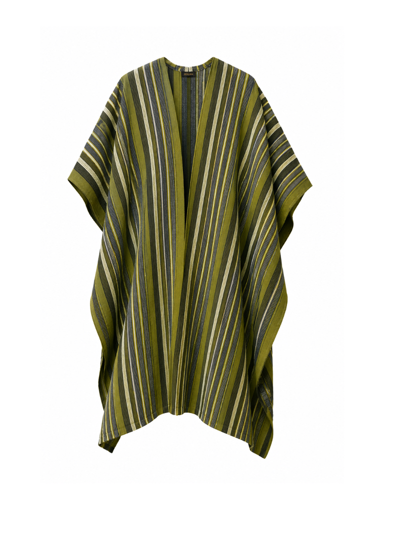 Aso Oke Kimono-Green